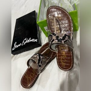 Sam Edelman Snake Skin Sandals